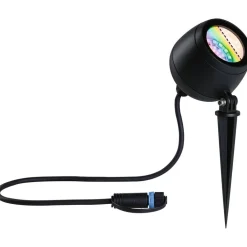 LED-puutarhaspotti Plug & Shine Kikolo, Smart Home Zigbee 3.0, IP65, RGBW+, antrasiitti - Paulmann Clearance