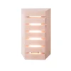 Airam LED-saunavalaisin Saunaled 180TRL 8W/827 312x182x66 mm himmennettävä IP65 tervaleppä Hot