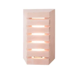 Airam LED-saunavalaisin Saunaled 180TRL 8W/827 312x182x66 mm himmennettävä IP65 tervaleppä Hot