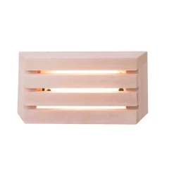 LED-saunavalaisin Saunaled 320TRL 8W/827 186x322x66 mm himmennettävä IP65 tervaleppä - Airam New