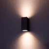 FTLight LED-seinävalaisin Diva, GU10, IP44, musta New