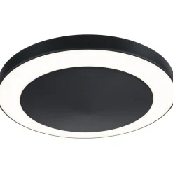 Paulmann LED-ulkoseinävalaisin liike- ja hämärätunnistimella Circula, Smart Home Zigbee 3.0, IP44, 32cm, antrasiitti