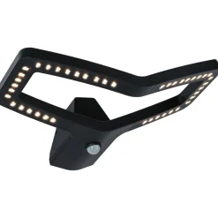 LED-ulkoseinävalaisin Alara 375x270mm 3000K 10W 450lm hämäräohjattu liiketunnistin IR antrasiitti - Paulmann Sale