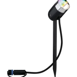 LED-Ulkospottivalaisin Plug & Shine SpotPike RGBW antrasiitti - Paulmann Discount
