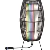 LED-ulkovalaisin Plug & Shine Basket, Smart Home Zigbee 3.0, IP44, RGBW, musta - Paulmann Discount