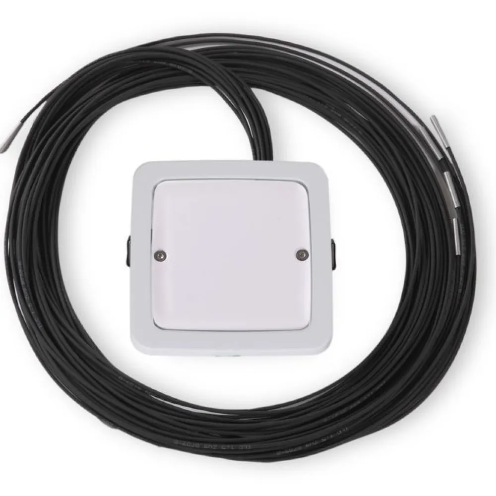 Ensto LED-valokuitu/yhdistelmävalaisin AVD5.23L/6.3 IP64 2x3W 6kpl kuituja Hot