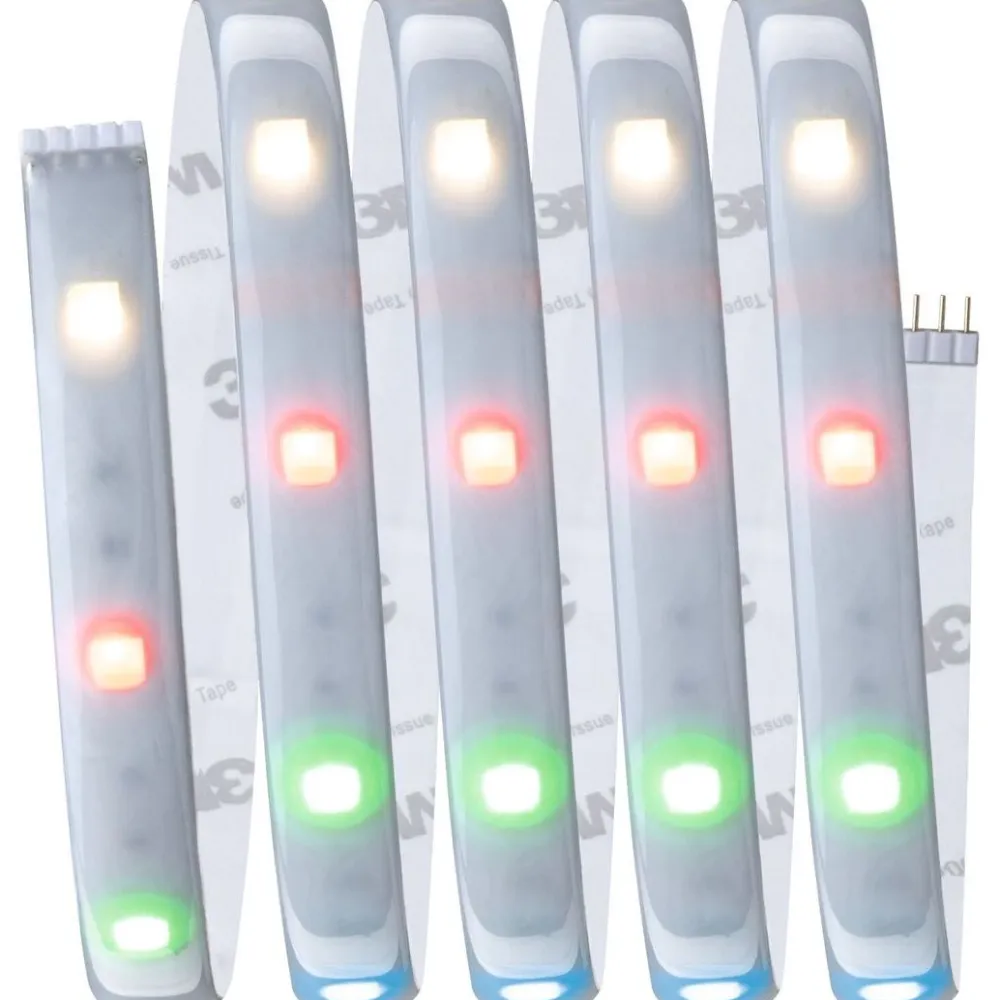 Paulmann LED-valonauha MaxLED 250, Smart Home Zigbee 3.0, aloituspakkaus, 1.5m, IP44, 9W, 180lm/m, 30LEDs/m, RGBW+, 24VA Clearance