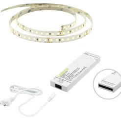 LED-valonauha + virtalähde KIT-PROCOM, 5m - Limente Discount
