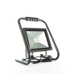 LED-valonheitin Slim, 50W, H-jalustalla, 4000lm, 4500K, IP44 - LED Energie Best
