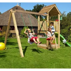 Jungle Gym Leikkikeskus Club ja Swing Module X'tra sis. liukumäen New