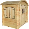 Leikkimökki M505, 1.1m², eri vaihtoehtoja - Timbela