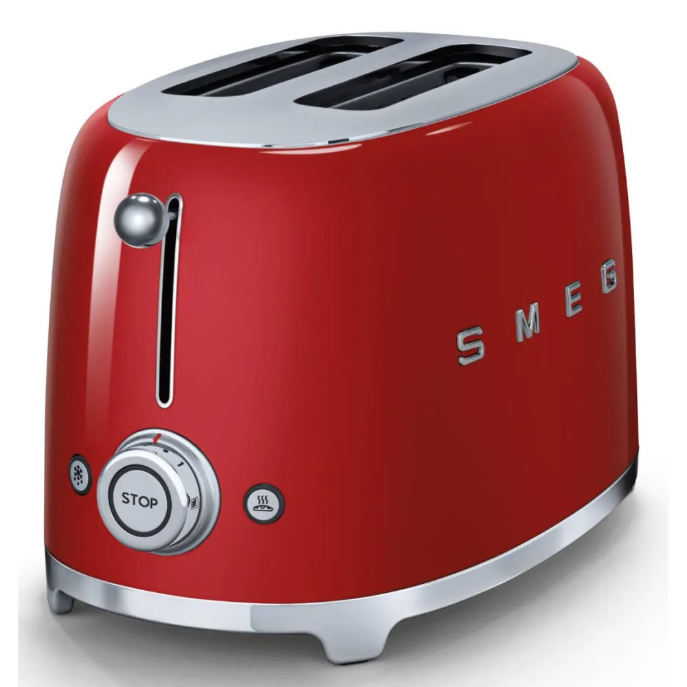 Smeg Leivänpaahdin Retro TSF01, 2 viipaletta, eri värejä