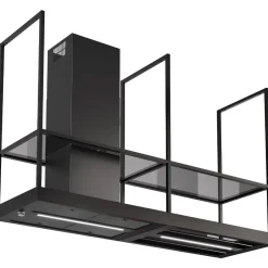 Liesituuletin T-Shelf omalla moottorilla musta - Faber Online