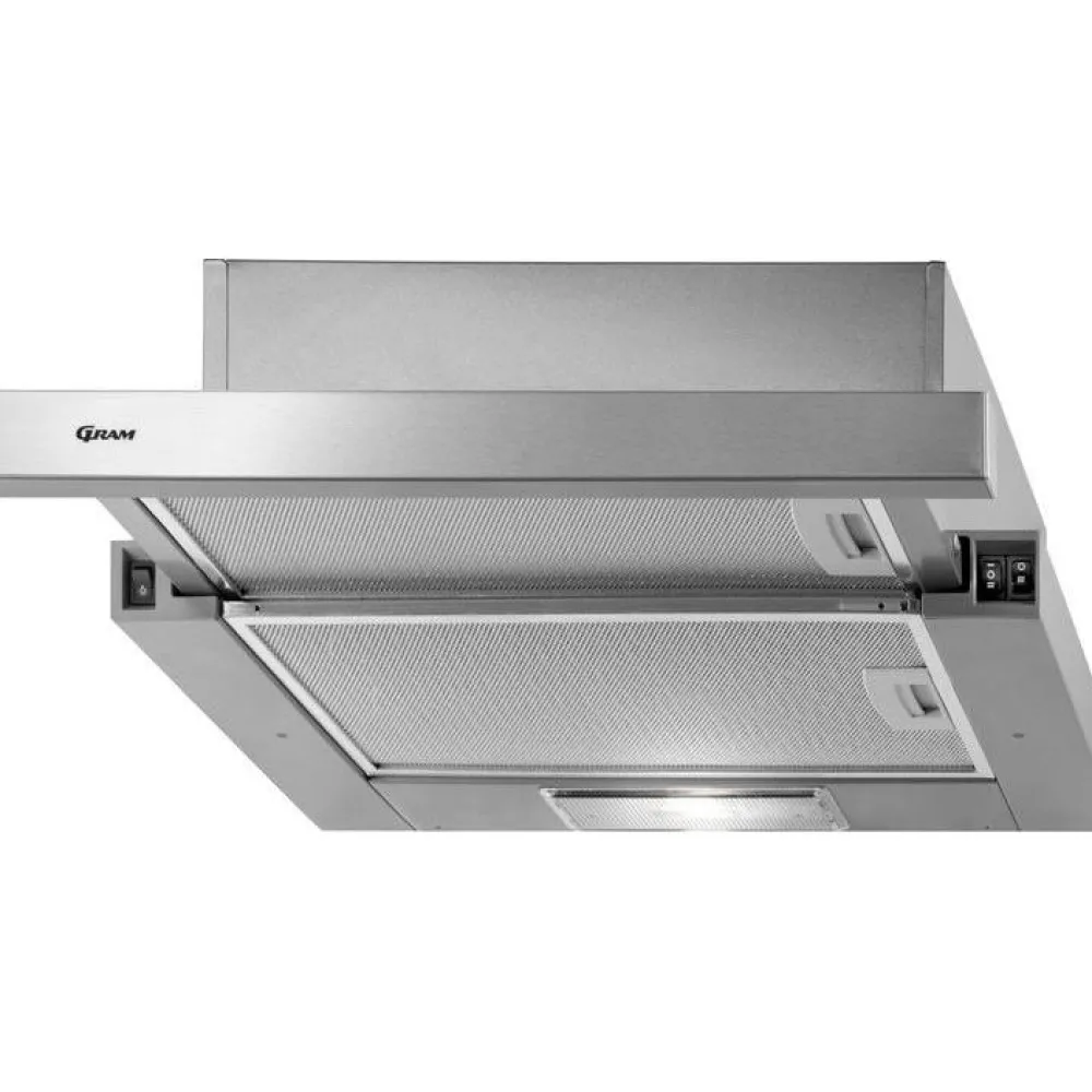 Liesituuletin EFU 503-90 X 50cm teräs - Gram Best