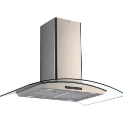 Liesituuletin Derby II ripustettava, 900mm, rst/lasi, omalla moottorilla - Thermex Best