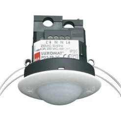 Liiketunnistin PD3-1C-FP, IP20, uppoasennettava, valkoinen - Luxomat Sale