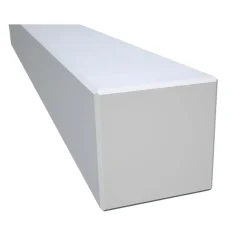 Liimapuutolppa 90x90x1900 mm valkoinen 5 kpl/pkt - Palmako New