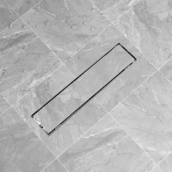 Lineaarinen Suihkukaivo 530x140mm Ruostumaton Teräs - FinePRICE Online
