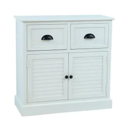 Lipasto Meldon 75x33x75cm, valkoinen - Home4you Online