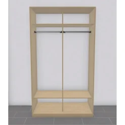 Nettiovi Liukuovikaappi 110-155cm, tangoilla, mittojen mukaan, eri värejä Discount