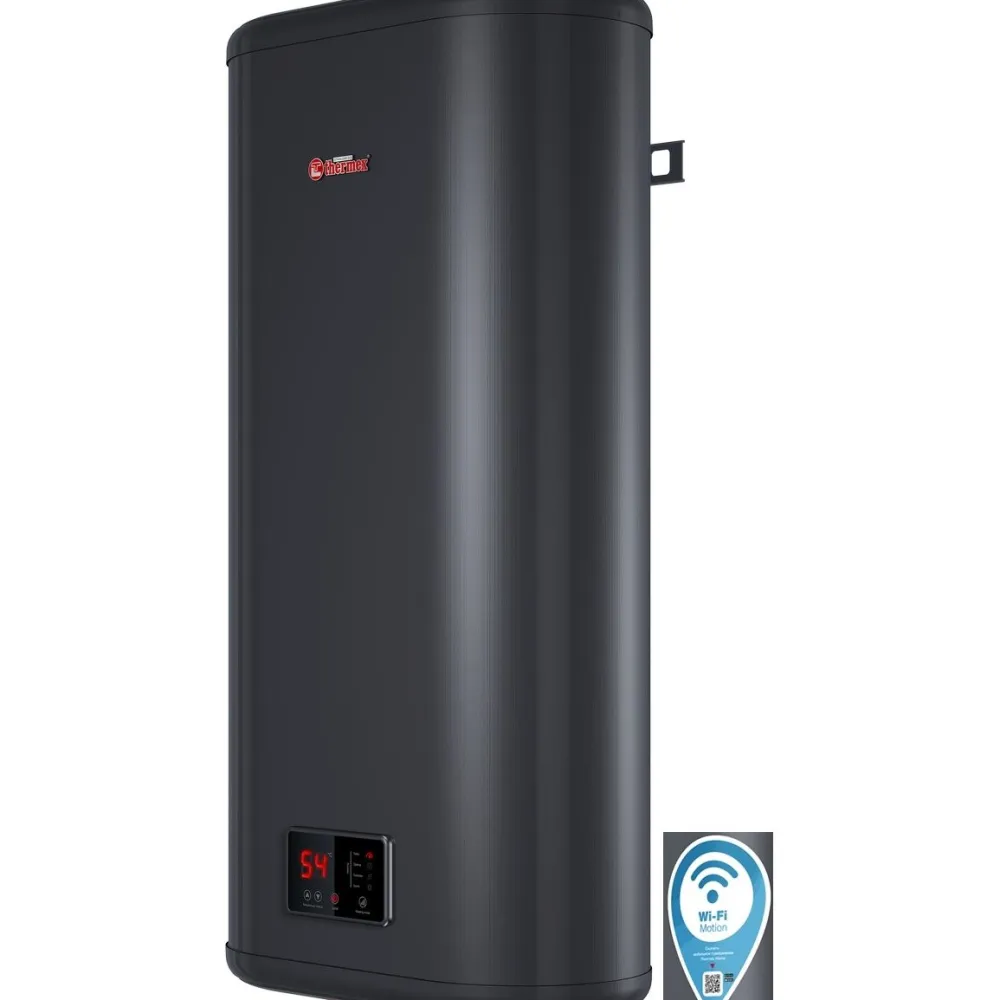 Lämminvesivaraaja Thermex Shadow, WiFi, emali, pystyasennus, 50l - Thermex KTS