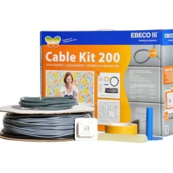 Lämpökaapeli Cable Kit täydennyssarja 107m 1180W - Ebeco Best
