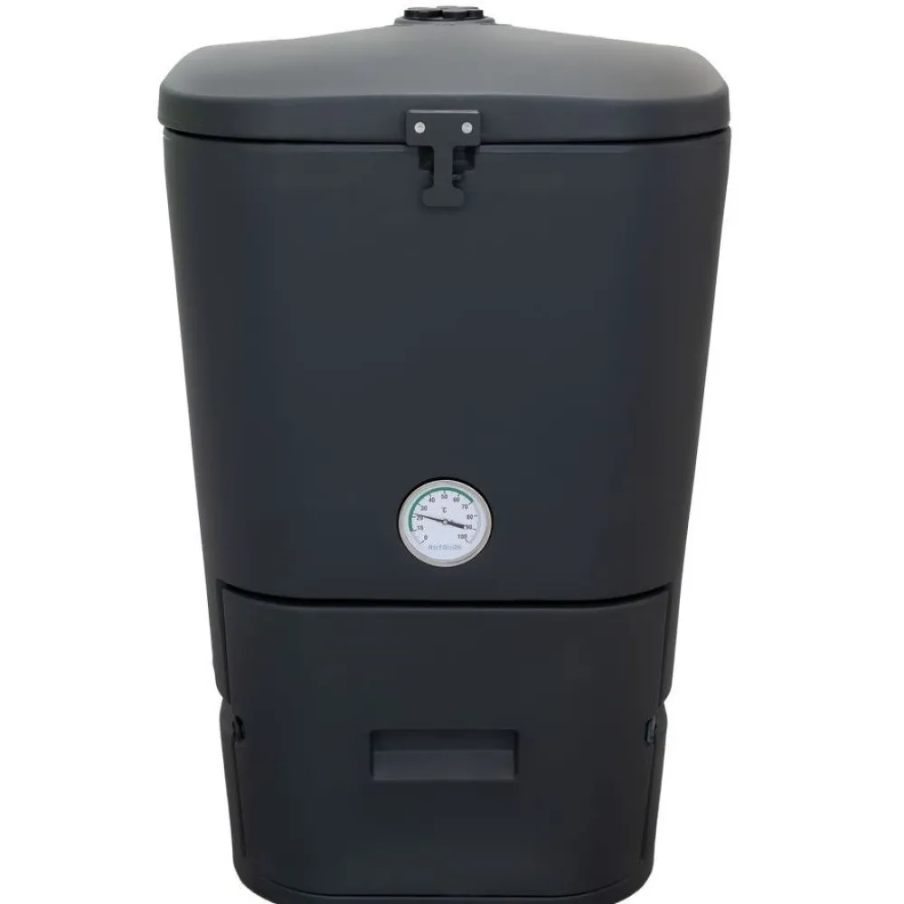 Lämpökompostori 210l harmaa - Rotomon New