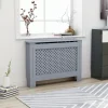 Lämpöpatterin suoja antrasiitti 112x19x81 cm mdf - FinePRICE Sale