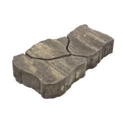 Loimuliuskekivi Lakka 80 264x490 mm mustavalkoinen - Lakka Rakennustuotteet New