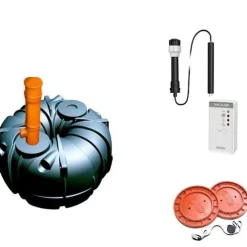 Lokasäiliöpaketti sis. umpisäiliö 5300l + täyttymishälytin + 3kpl ankkurointipaketti - Uponor Clearance