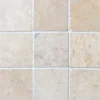 Luonnonkivilaatta Square White, 100 x 100 mm - Qualitystone Hot