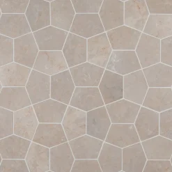 Qualitystone Luonnonkivilaatta Pentagon White, 150x100mm Best