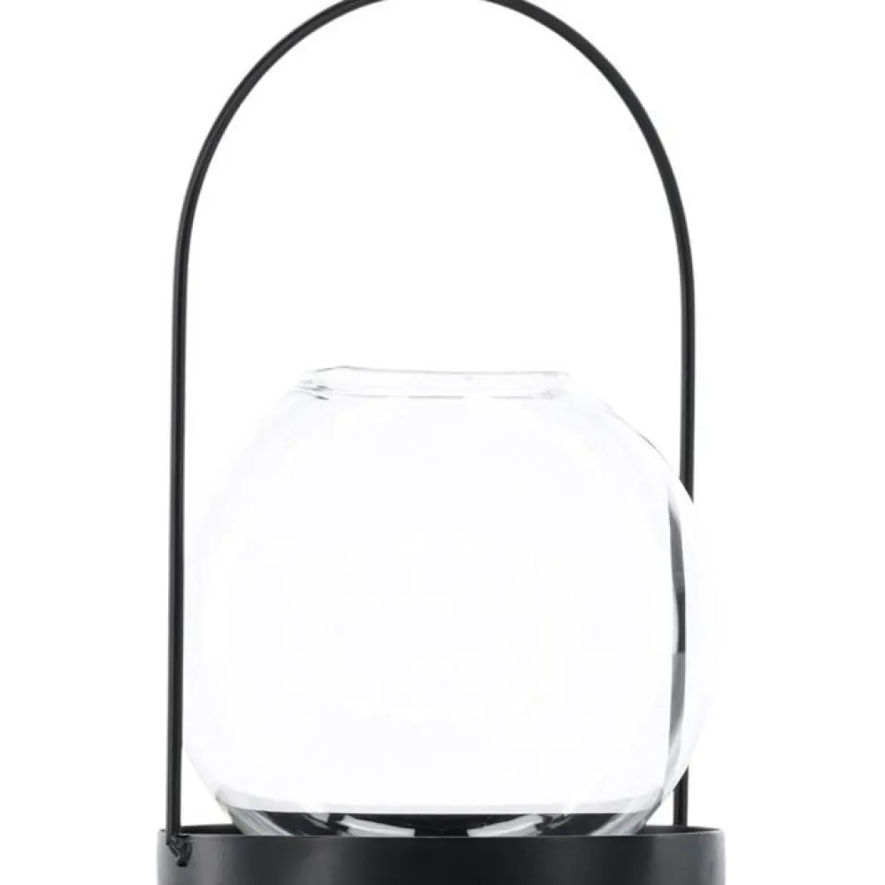 Venture Home Lyhty Flora, ø22cm, musta Sale