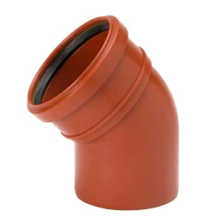 Uponor Maaviemärin kulmayhde PVC 200x45° New