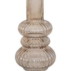 House Nordic Maljakko Vase, ø15x25cm, suupuhallettu lasi, savu Discount