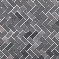 Marmorimosaiikki Herringbone Gray, 30 x 60 mm - Qualitystone