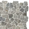 Marmorimosaiikki Mosaic Light Grey Interlock, verkolla, vapaa mitta - Qualitystone Discount