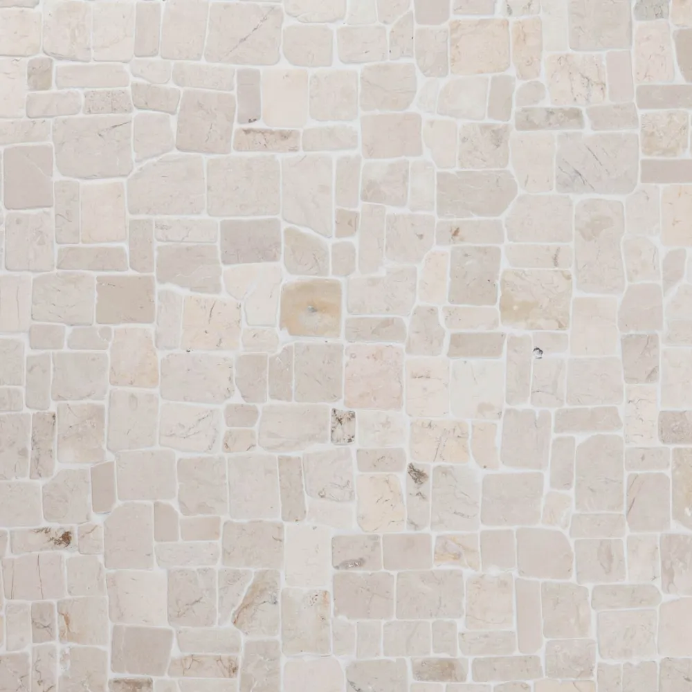 Qualitystone Marmorimosaiikki Roman White, verkolla, vapaa mitta Best