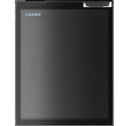 Matkajääkaappi Pro, 65 l,itraa, kompressorikäyttöinen, 47cm, 12/24V, musta - Frezzer Discount