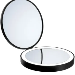 Smedbo Meikki/matkapeili Outline Ø120 mm akkukäyttöisellä valolla 7-kertainen suurennus mattamusta Outlet
