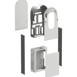 Metallisarja yhden EVlink Pro AC -latausaseman asennukseen - Schneider Electric Sale