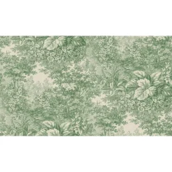 Metsätapetti Forest Toile vihreä, mittatilaus, non-woven - Sandberg Best