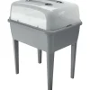 Minikasvihuone L harmaa - AB Polar Best