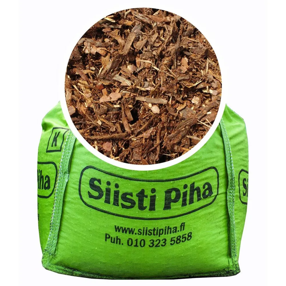 Männyn kuorikate murskattu eri kokoja - Siisti Piha Hot