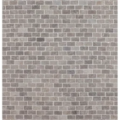Mosaiikkilaatta Brick Mini Light Grey, 20x40mm - Qualitystone Hot