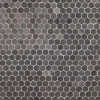 Qualitystone Mosaiikkilaatta Hexagon Mini Grey, 30x30mm