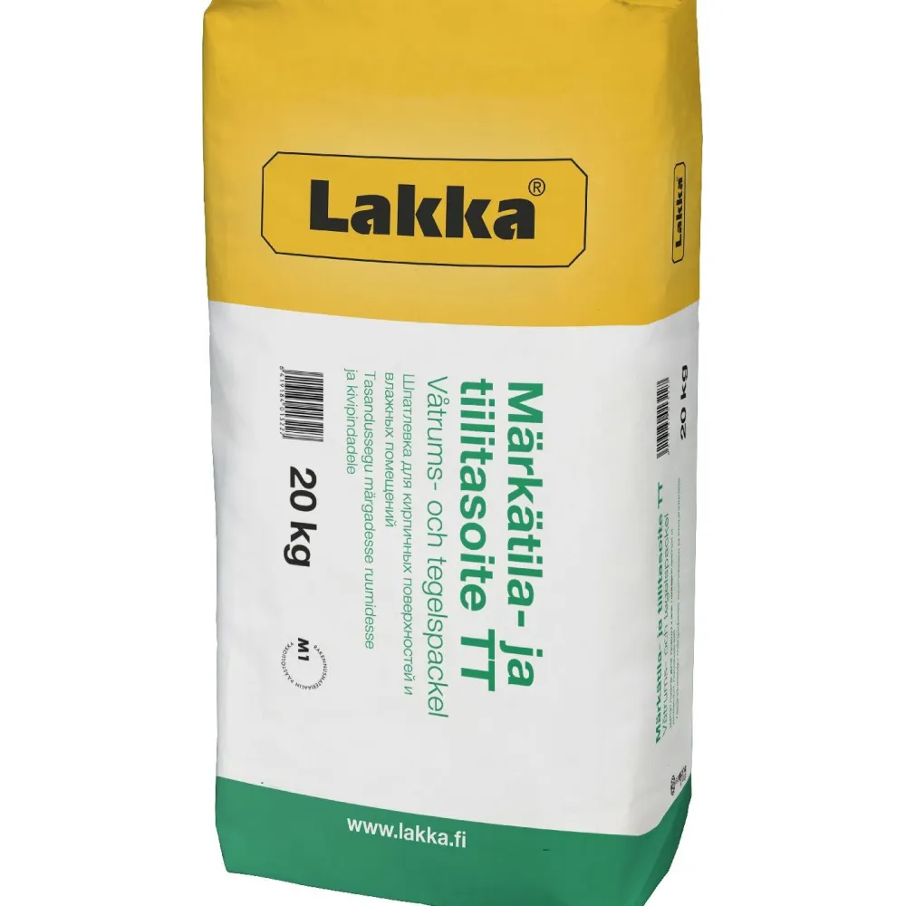 Märkätila- ja tiilitasoite Lakka, TT 20kg - Lakka Rakennustuotteet New