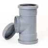 Muhvipuhdistusyhde HTP PP Ø 110 harmaa - Pipelife Clearance
