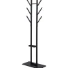 Home4you Naulakko VINSON 56x28xK165 cm, musta Discount
