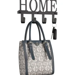 Naulakko Nici 25x13cm Home musta - M&M Sale
